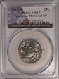 2019-W 25C American Memorial NP MS67