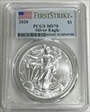 2020 $1 Silver Eagle First Strike MS70