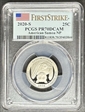 2020-S 25C American Samoa NP First Strike PR70DCAM