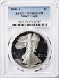 1990-S $1 Silver Eagle PR70DCAM