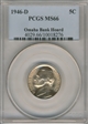 1946-D 5C MS66