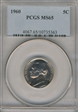 1960 5C MS65