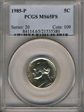 1985-P 5C MS65FS