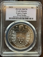 2021 $1 Legacy Eagle First Strike MS70