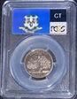 1999-S 25C Connecticut PR69DCAM