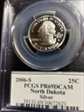 2006-S 25C North Dakota Silver PR69DCAM