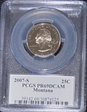 2007-S 25C Montana PR69DCAM