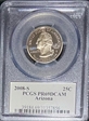 2008-S 25C Arizona PR69DCAM