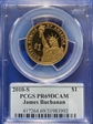 2010-S $1 James Buchanan PR69DCAM