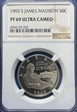 1993-S 50C James Madison NGC-PF69UCAM