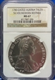 1780 1 Thaler Austrian Empire-Modern Restrike NGC-MS67