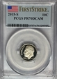 2015-S 10C First Strike PR70DCAM