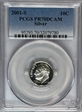 2001-S 10C Silver PR70DCAM