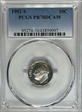 1992-S 10C PR70DCAM