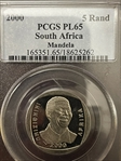 2000 5 Rand Mandela PL65