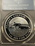 2021 $1 Fraser's Dolphin First Strike MS70