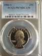 1980-S 25C PR70DCAM