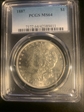 1887 $1 MS64
