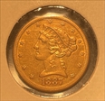 1887-S $5 MS60