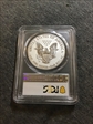 2019-W $1 Silver Eagle Enhanced Rev PR Pride of Two Nations, U.S. Set First Day of Issue PR70