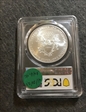 2008 $1 Silver Eagle MS69
