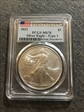2021 $1 Silver Eagle - Type 1 First Strike MS70