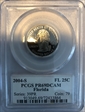 2004-S 25C Florida PR69DCAM
