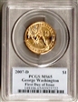 2007-D $1 George Washington First Day of Issue MS65
