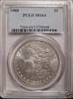 1900 $1 MS64