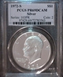 1972-S $1 Silver PR69DCAM