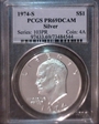 1974-S $1 Silver PR69DCAM