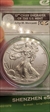 2014 $1 Silver Eagle First Strike Mercanti Signature MS69