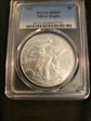 2002 $1 Silver Eagle MS69