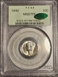 1940 10C MS67FB