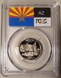 2008-S 25C Arizona PR70DCAM