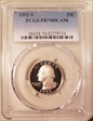 1992-S 25C PR70DCAM