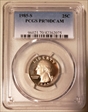 1985-S 25C PR70DCAM