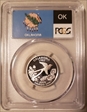 2008-S 25C Oklahoma Silver PR70DCAM