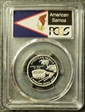 2009-S 25C American Samoa Silver PR70DCAM