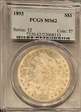 1893 $1 MS62