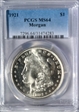 1921 $1 Morgan MS64