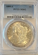 1889-S $1 MS62