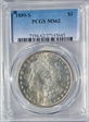 1889-S $1 MS62