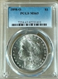 1898-O $1 MS65