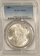 1887-S $1 MS62