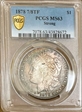 1878 7/8TF $1 Strong MS63