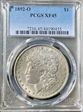 1892-O $1 XF45