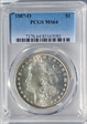 1887-O $1 MS64