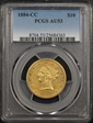 1884-CC $10 AU53