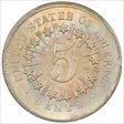 1866 5C Rays MS63